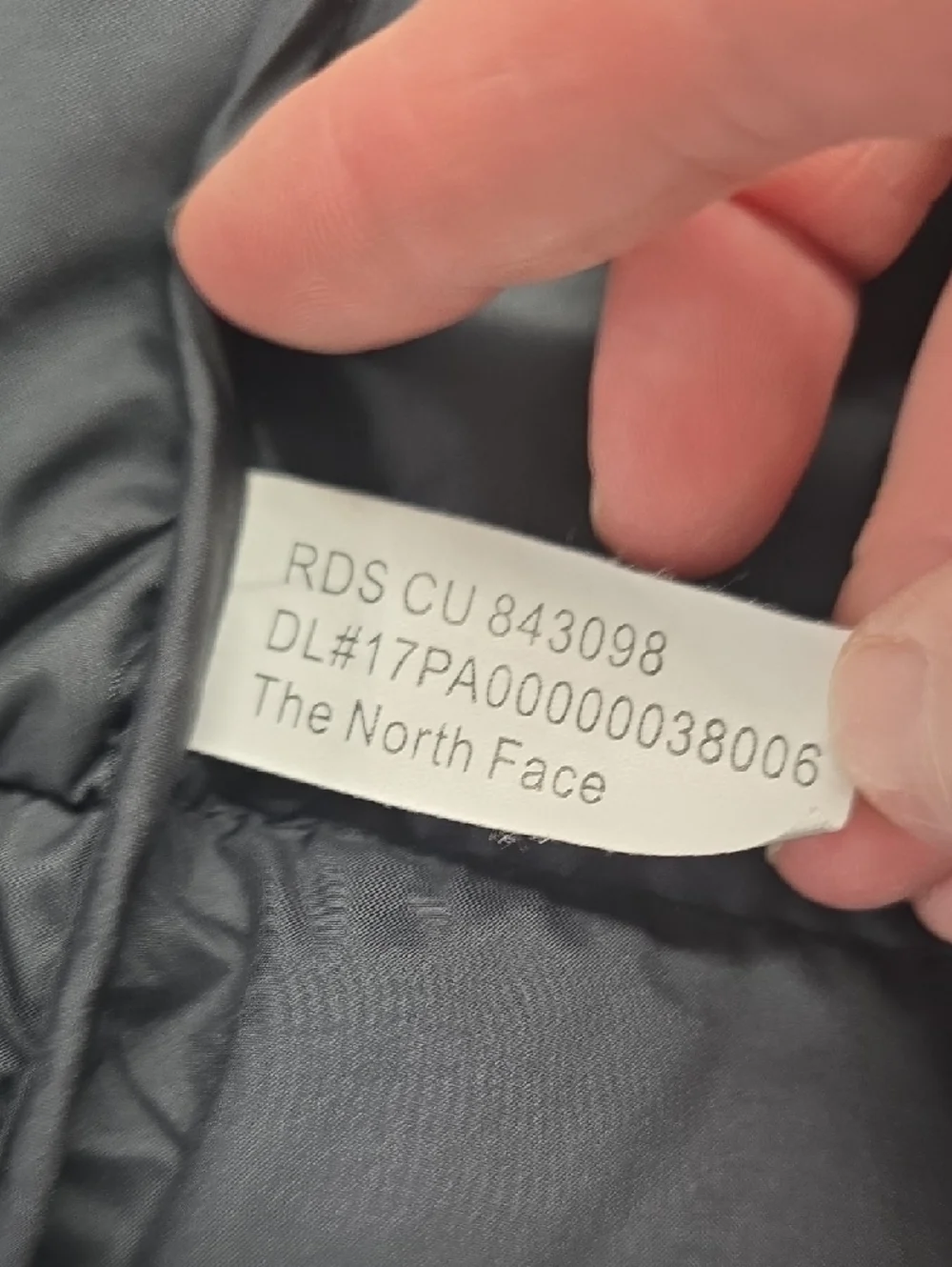 The North Face Women's Black Quilted Puffer Vest - Picture 6 of 6